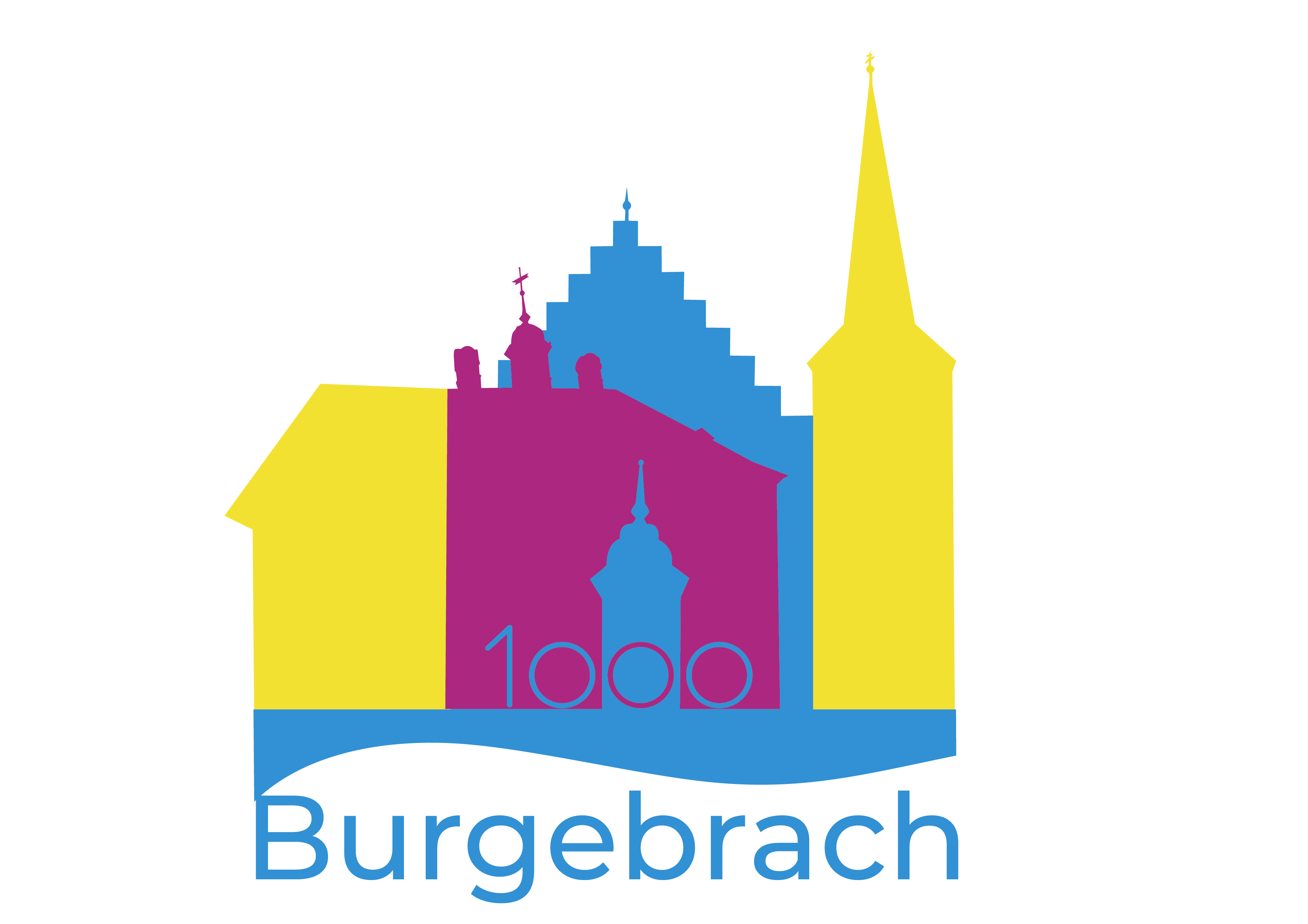 Logo 1000 Jahre Burgebrach